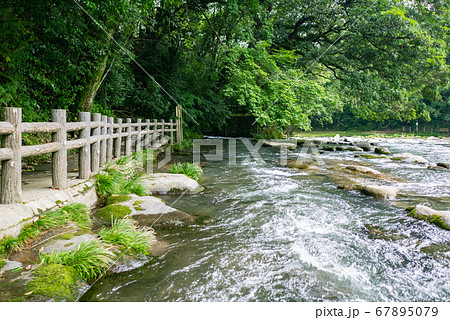 宮崎県 都城市 関之尾の甌穴群 67895079