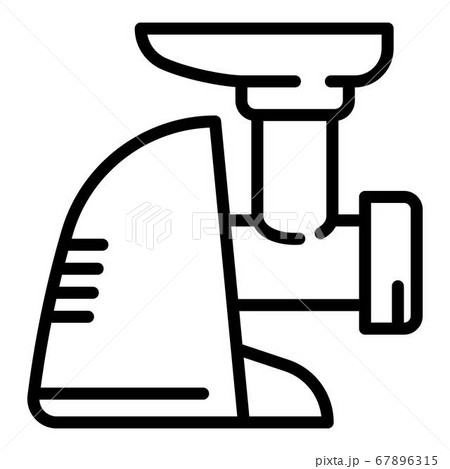 Kitchen meat grinder icon, outline style 67896315