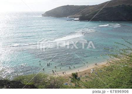ハワイ　オワフ島　一周 67896906