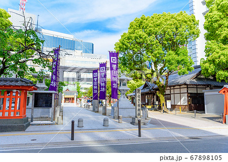 警固神社　福岡市中央区天神付近 67898105