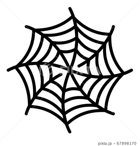 Spiral spider web icon, outline style 67898170