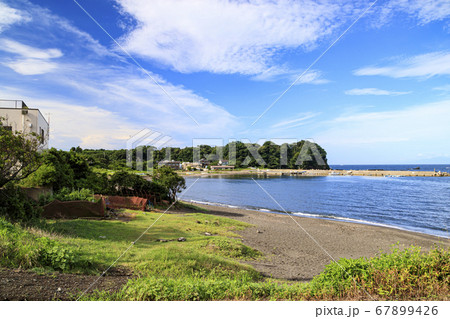 湘南の小さい漁港の風景 湘南の小さい漁港の風景 67899426