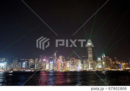 香港 夜景 ビクトリアピーク　　 67902806