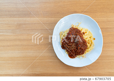 スパゲティー ミートソース スパゲティー ミートソース 67903705
