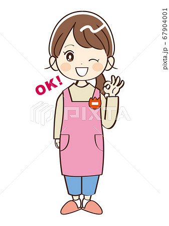 女性、幼稚園、先生、了解 67904001