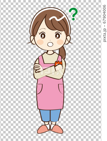 Woman, kindergarten, teacher, question 67904006