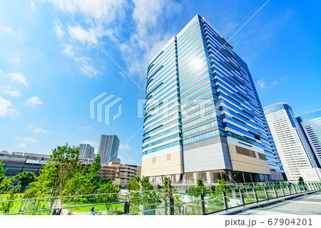 東京の都市風景 豊洲周辺の風景 67904201