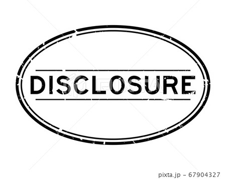 Grunge black disclosure word oval rubber seal stamp on white background Grunge black disclosure word oval rubber seal stamp on white background 67904327