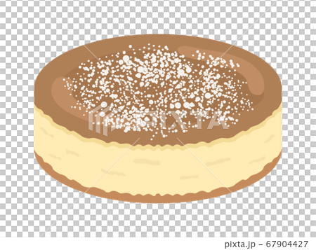 チーズケーキのイラストのイラスト素材