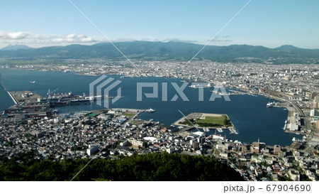 函館山から見た函館市街 67904690