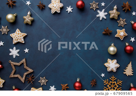 Christmas holidays, New Year greeting card mockup 67909565