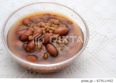 沖縄料理 あまがし 沖縄ぜんざい ガラスの器 沖縄料理 あまがし 沖縄ぜんざい ガラスの器 67911492