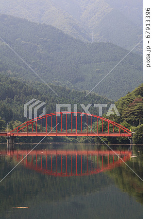 金砂湖と平野橋 67913396