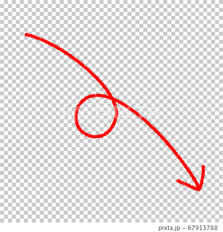 赤い矢印のベクターイラスト 1 67913788