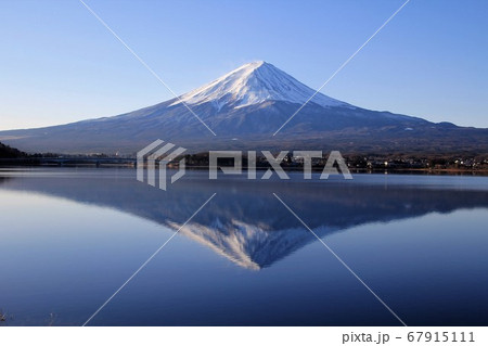 河口湖からの富士山 河口湖からの富士山 67915111