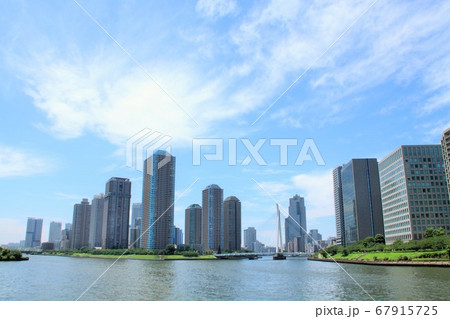 東京・月島のマンション群 東京・月島のマンション群 67915725