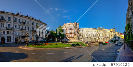 Ekaterininskaya Square in Odessa, Ukraine 67916129