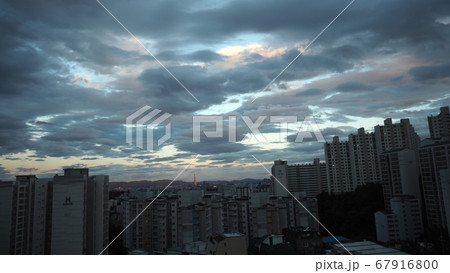 ソウル 空 雲 67916800