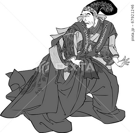 浮世絵　忠臣蔵　浅野内匠頭　その5 67921246