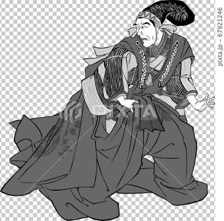 浮世絵　忠臣蔵　浅野内匠頭　その5 67921246