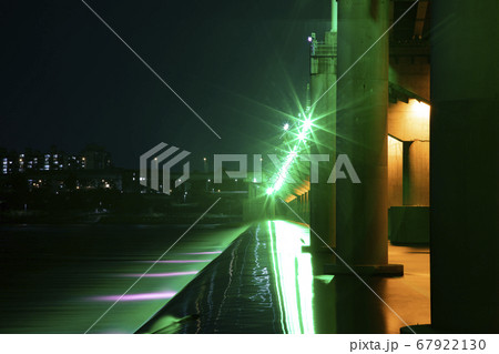 蚕室 蚕室大橋 夜 67922130