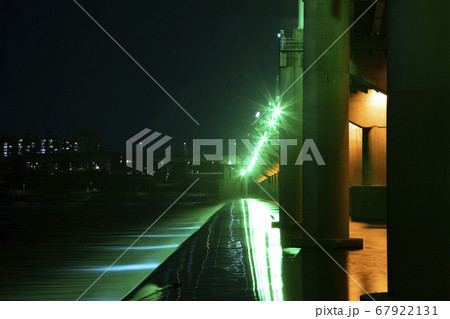 蚕室 蚕室大橋 夜 67922131