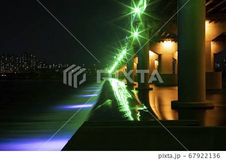 蚕室 蚕室大橋 夜 67922136