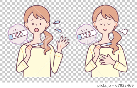 妊娠検査薬　表情セット3 67922469
