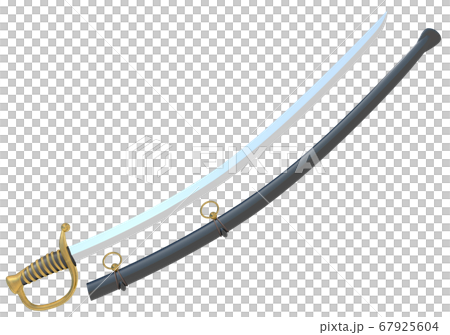 サーベルのイラスト素材
