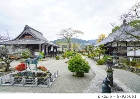 本堂から望む橘寺境内(明日香村) 本堂から望む橘寺境内(明日香村) 67925661