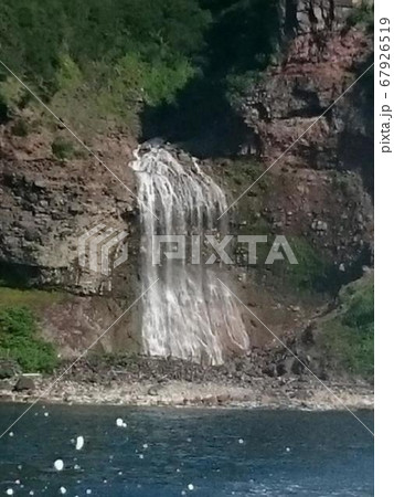 北海道カムイワッカの滝 北海道カムイワッカの滝 67926519