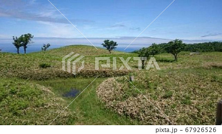 北海道。広々とした知床自然公園 67926526