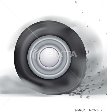 spinned wheel with smoke spinned wheel with smoke 67926976