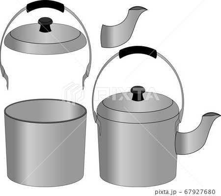 やかんのイラスト素材 やかんのイラスト素材