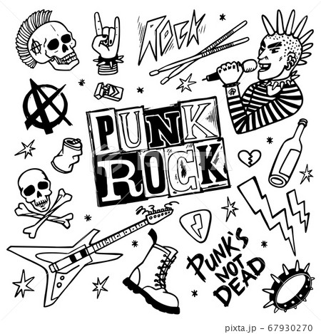 Illustration PUNK ROCK | Breaking and Challenging Rules