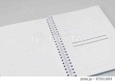 notepad on a white background 67931664