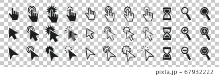 カーソルアイコンセット カーソルアイコンセット 67932222