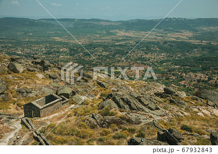 Ruins of the church of Sao Miguel do Castelo near Monsanto Ruins of the church of Sao Miguel do Castelo near Monsanto 67932843