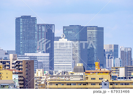 大阪 梅田福島方面 都市景観 大阪 梅田福島方面 都市景観 67933466
