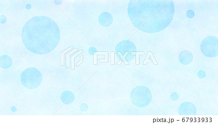 水色と水玉の背景画像04 67933933
