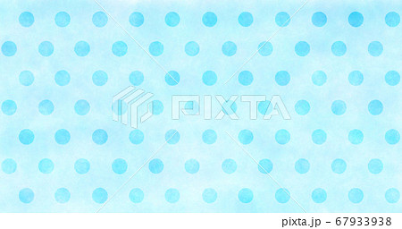 水色と水玉の背景画像06のイラスト素材