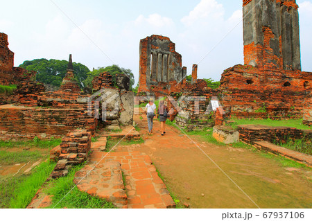 【アユタヤ】タイランド 風景 【アユタヤ】タイランド 風景 67937106