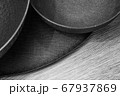 Decorated metal bowls 67937869