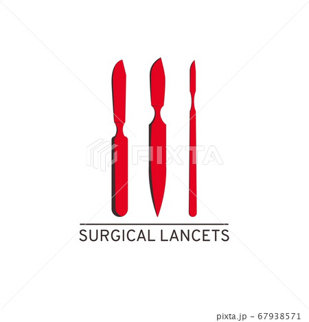 Surgical Scalpels. Medical stencil cutting 67938571