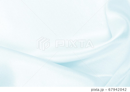 Smooth elegant blue silk or satin luxury cloth 67942042