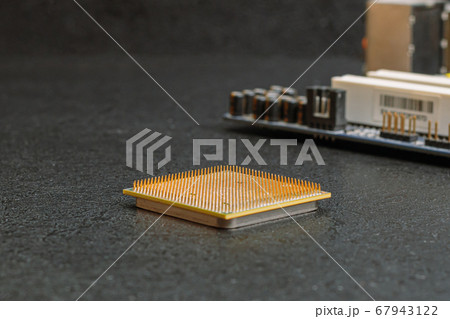 computer processor pins to the top, on the table repair equipment computer processor pins to the top, on the table repair equipment 67943122