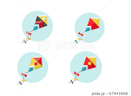 Kite vector illustration. Kite vector illustration. 67943908