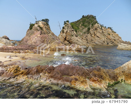 山陰海岸国立公園 城原海岸 山陰海岸国立公園 城原海岸 67945790