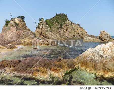 山陰海岸国立公園　城原海岸 67945793