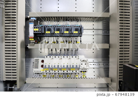 Electrical equipment in control compartment of switchgear 67948139